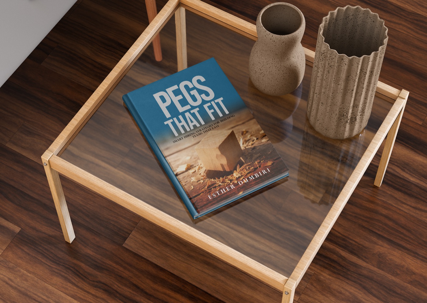 Pegs That Fit on a coffee table